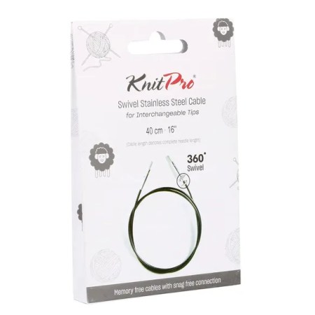 KnitPro Swivel 360° Verwisselbare kabel