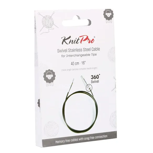 KnitPro Swivel 360° Verwisselbare kabel