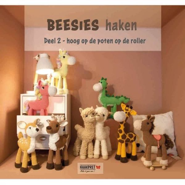 Beesies Haken - deel 2 - Hoog op de poten op de roller - Anja Toonen