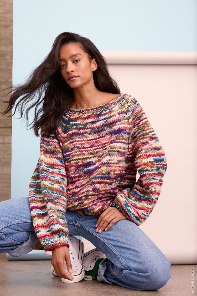 TRUI TOP-DOWN GEBREID · CRAZY Model 23 – Gomitolo 18