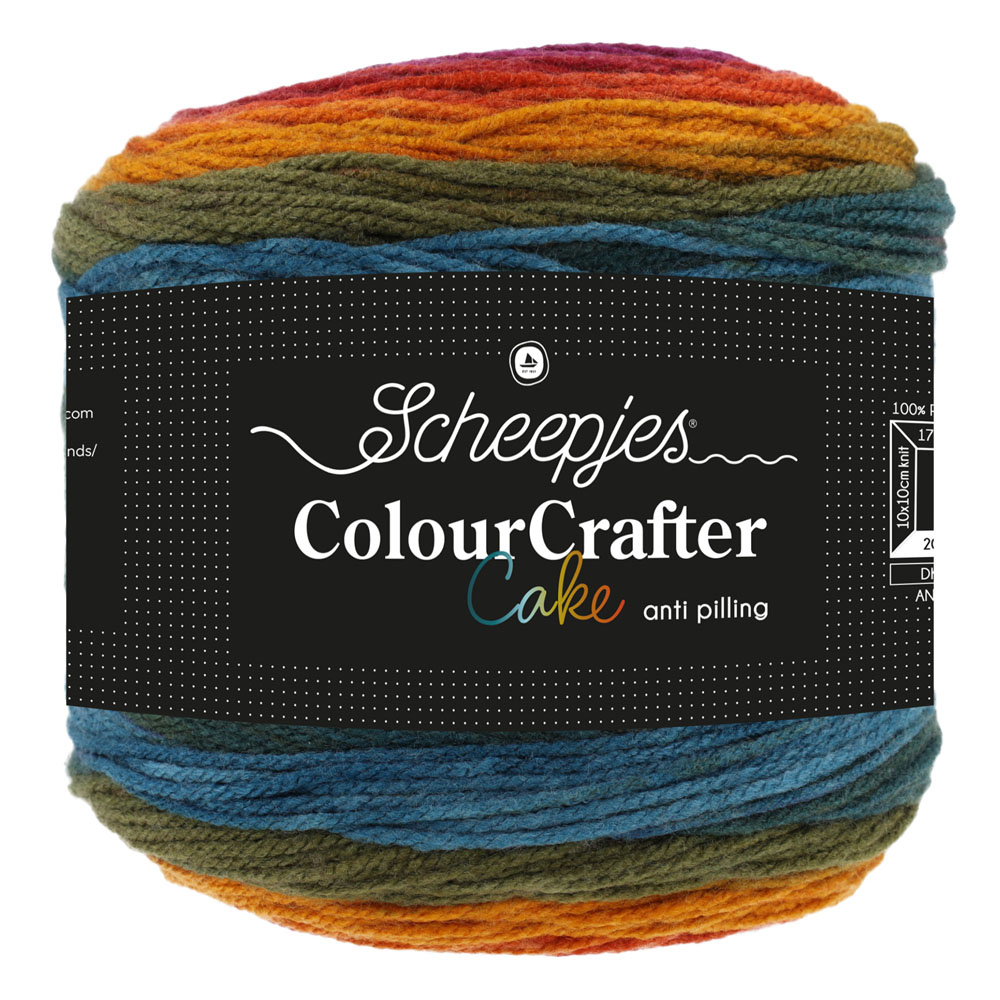 Scheepjes Colour Crafter Cake 1x175g - 702 Rustic Warmth