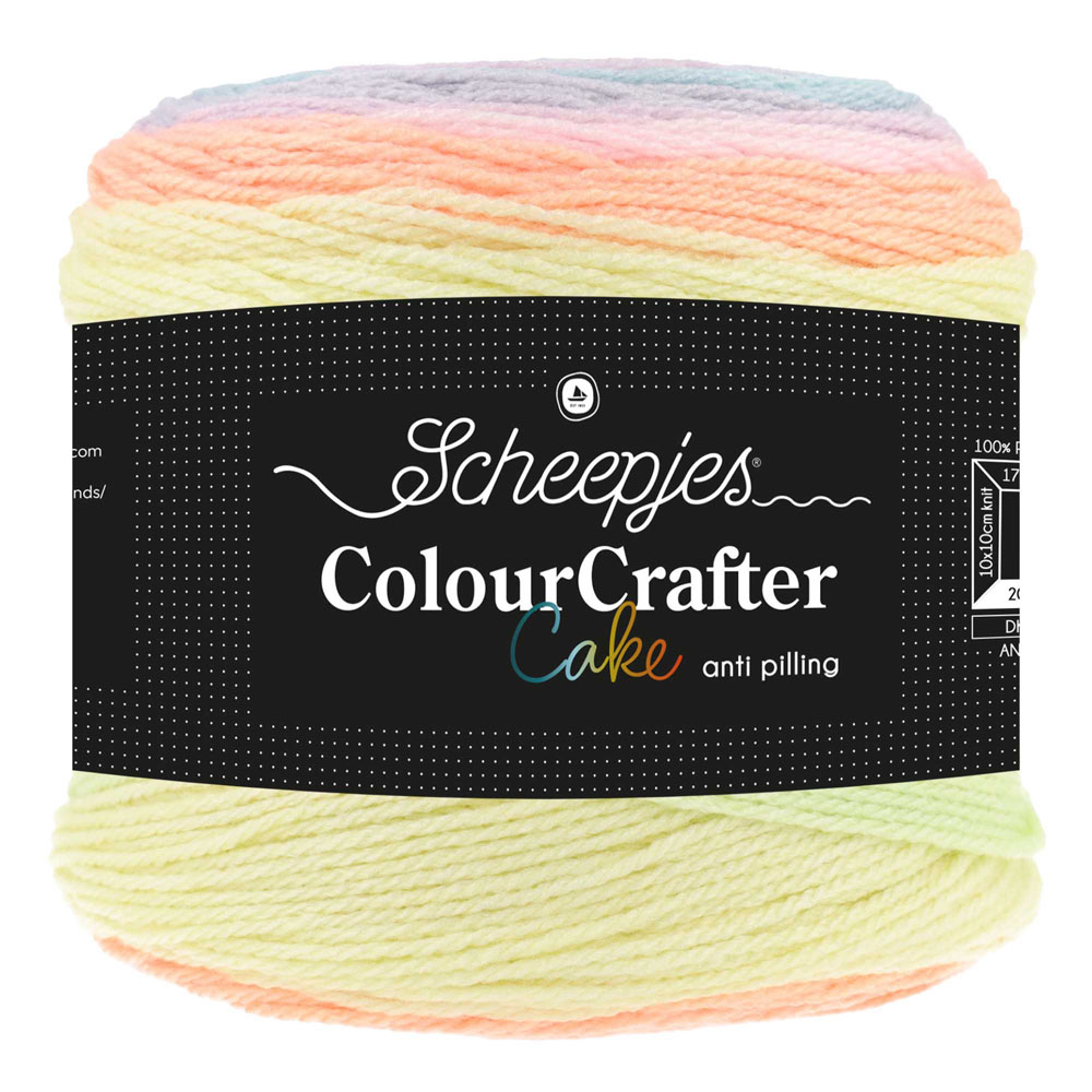 Scheepjes Colour Crafter Cake 1x175g - 711 Pastel Harmony