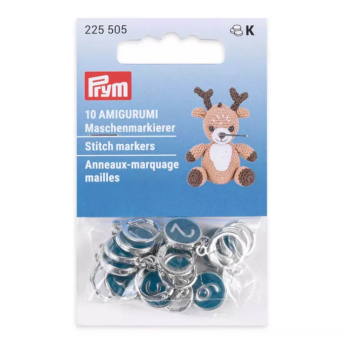 Prym Amigurumi stekenmarkeerders petrol