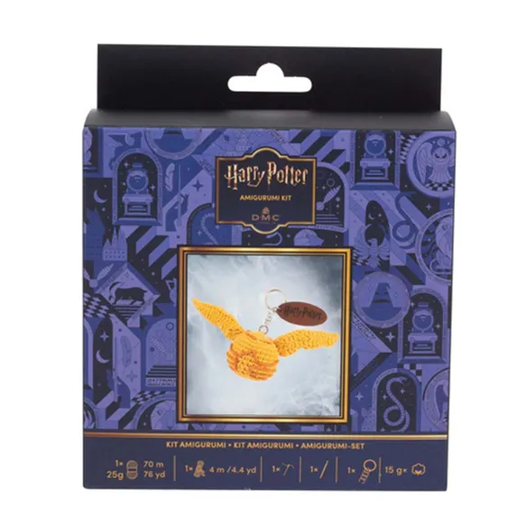DMC H. Potter Amigurumi kit sleutelhanger Gouden snaai