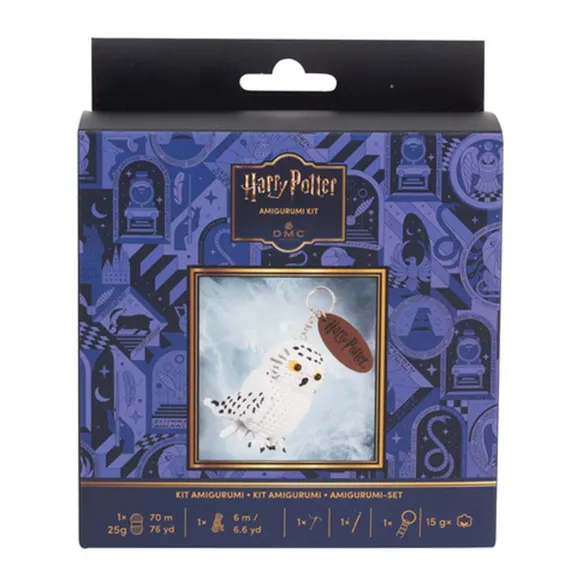 DMC Harry Potter Amigurumi kit sleutelhanger Hedwig